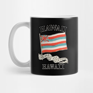 Vintage Hawaii Country Flag Mug